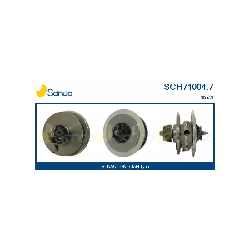 Groupe carter, turbocompresseur SANDO SCH71004.7