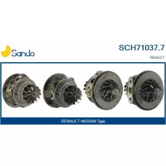 Groupe carter, turbocompresseur SANDO SCH71037.7