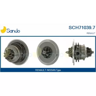 Groupe carter, turbocompresseur SANDO SCH71039.7