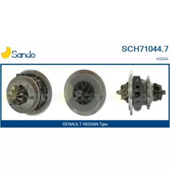 Groupe carter, turbocompresseur SANDO SCH71044.7
