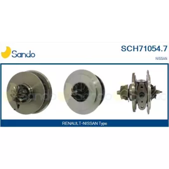 Groupe carter, turbocompresseur SANDO SCH71054.7