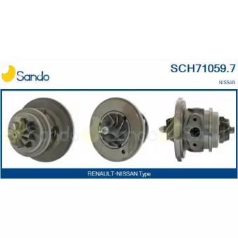 Groupe carter, turbocompresseur SANDO