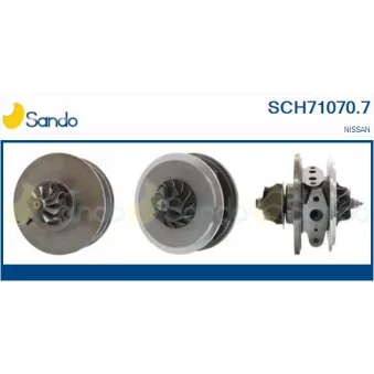 Groupe carter, turbocompresseur SANDO SCH71070.7