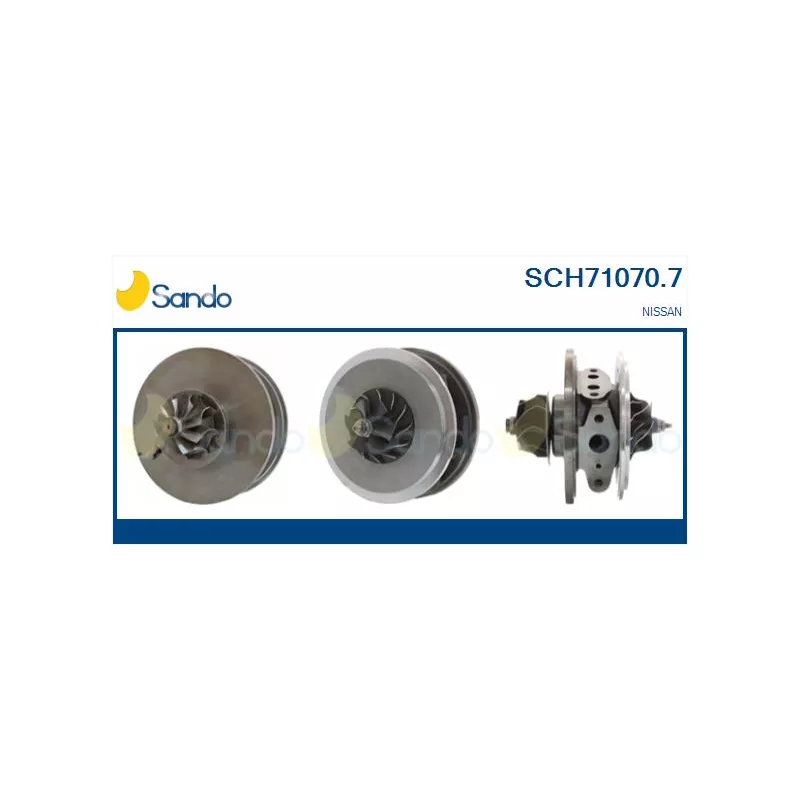 Groupe carter, turbocompresseur SANDO SCH71070.7