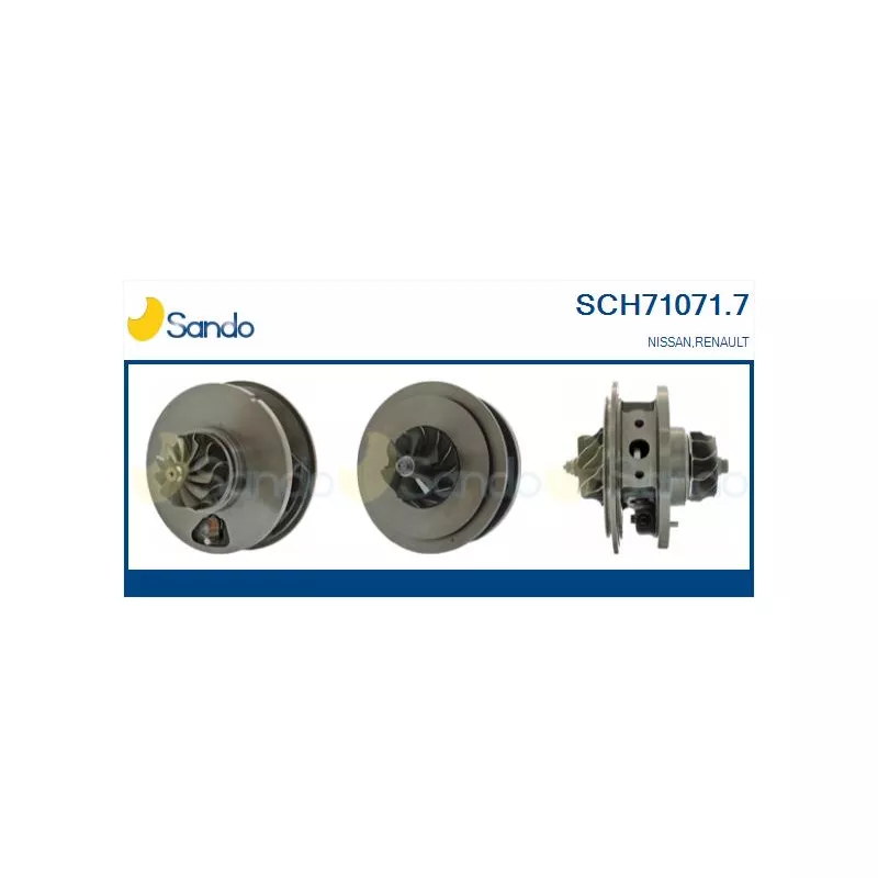 Groupe carter, turbocompresseur SANDO SCH71071.7