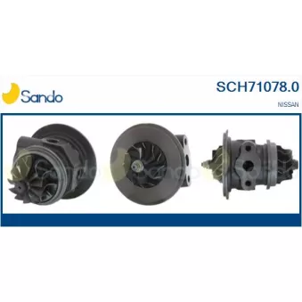 Groupe carter, turbocompresseur SANDO SCH71078.0