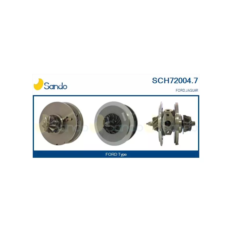 Groupe carter, turbocompresseur SANDO SCH72004.7