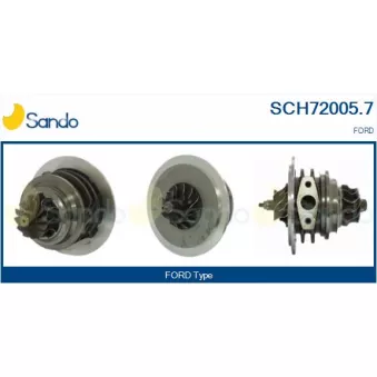 Groupe carter, turbocompresseur SANDO SCH72005.7