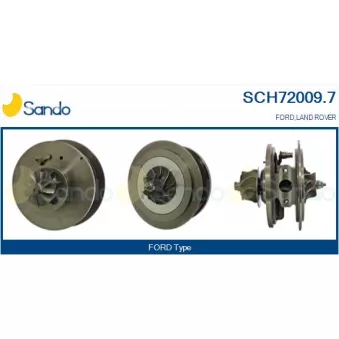 Groupe carter, turbocompresseur SANDO SCH72009.7