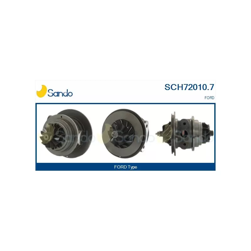 Groupe carter, turbocompresseur SANDO SCH72010.7