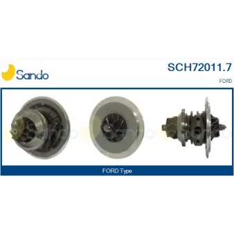 Groupe carter, turbocompresseur SANDO SCH72011.7