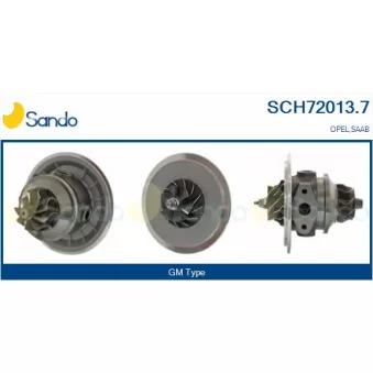 Groupe carter, turbocompresseur SANDO SCH72013.7