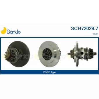 Groupe carter, turbocompresseur SANDO SCH72029.7