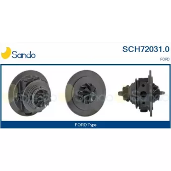 Groupe carter, turbocompresseur SANDO SCH72031.0
