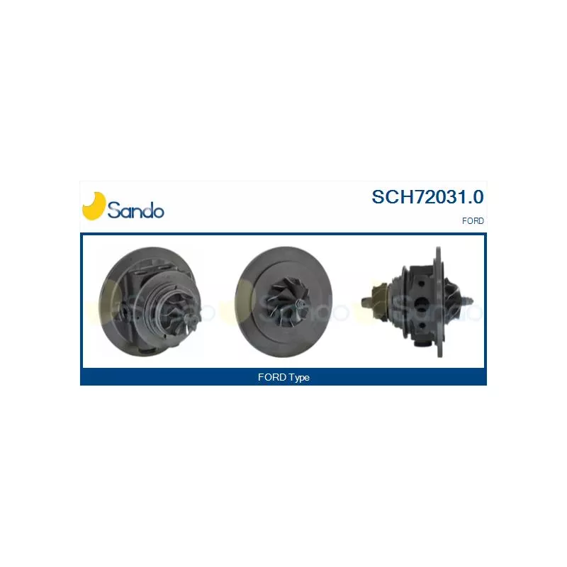 Groupe carter, turbocompresseur SANDO SCH72031.0