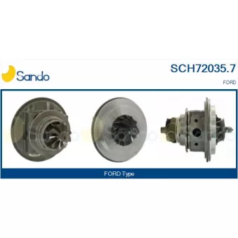 Groupe carter, turbocompresseur SANDO SCH72035.7
