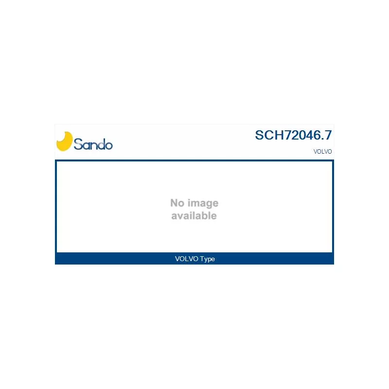 Groupe carter, turbocompresseur SANDO SCH72046.7