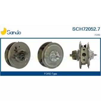 Groupe carter, turbocompresseur SANDO SCH72052.7
