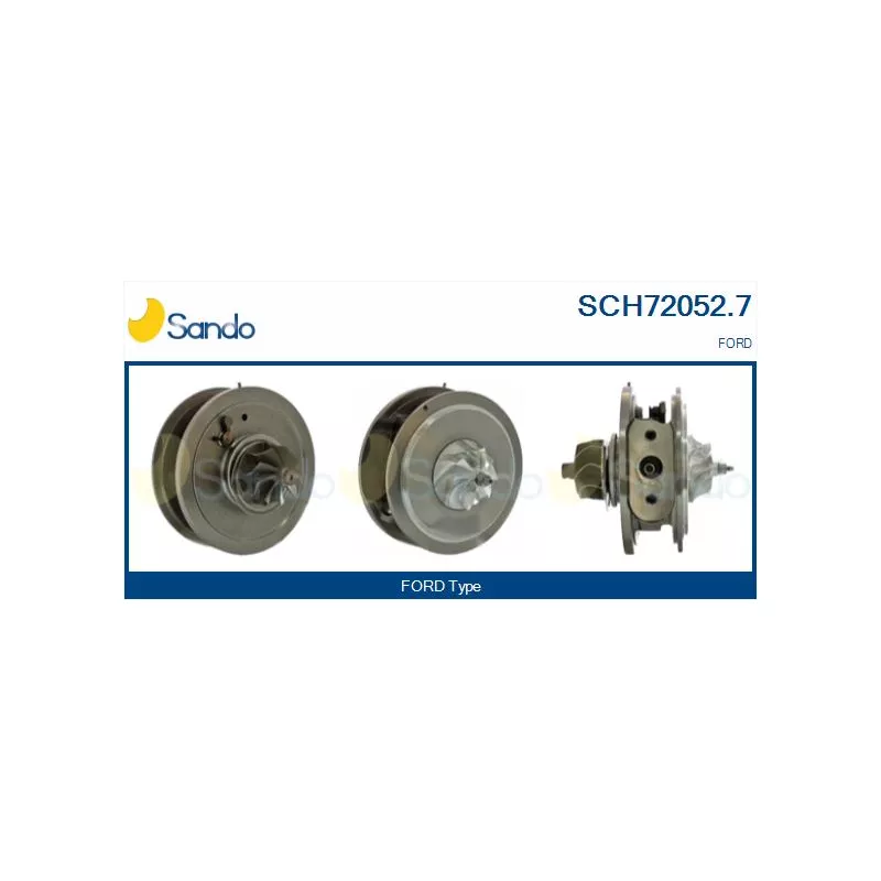 Groupe carter, turbocompresseur SANDO SCH72052.7