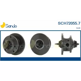 Groupe carter, turbocompresseur SANDO SCH72055.7