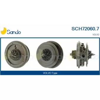Groupe carter, turbocompresseur SANDO SCH72060.7