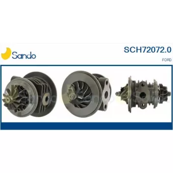 Groupe carter, turbocompresseur SANDO SCH72072.0
