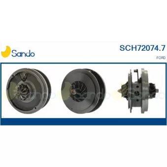 Groupe carter, turbocompresseur SANDO SCH72074.7