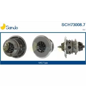 Groupe carter, turbocompresseur SANDO SCH73008.7