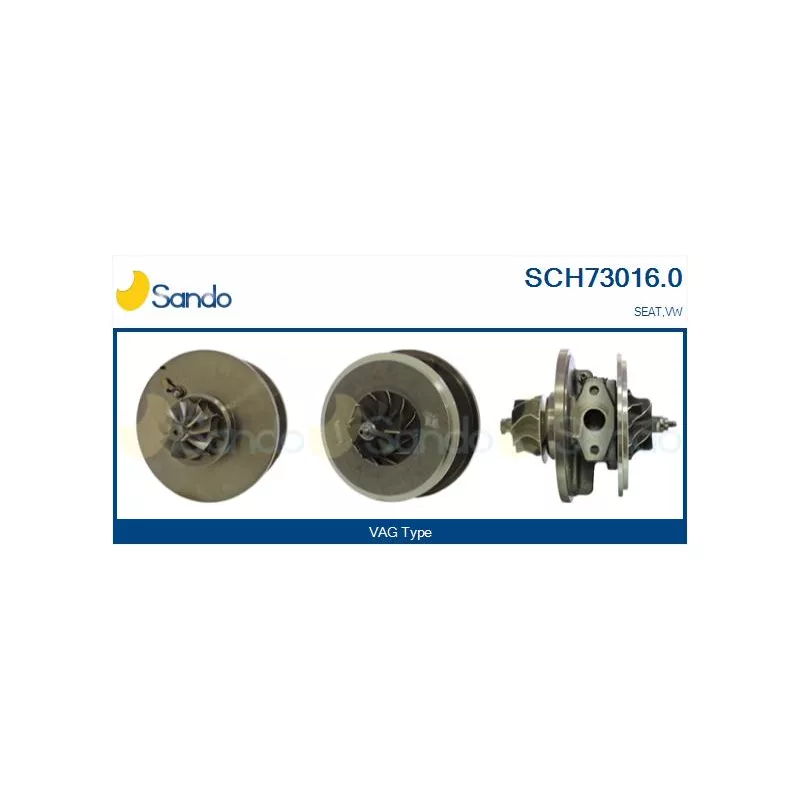 Groupe carter, turbocompresseur SANDO SCH73016.0