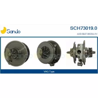 Groupe carter, turbocompresseur SANDO SCH73019.0