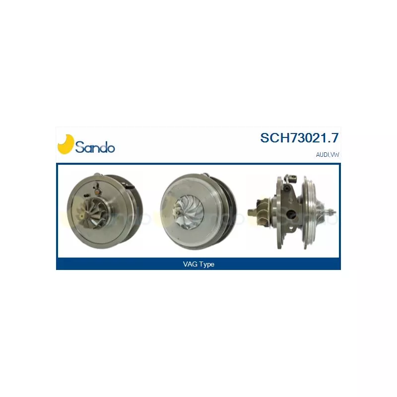 Groupe carter, turbocompresseur SANDO SCH73021.7
