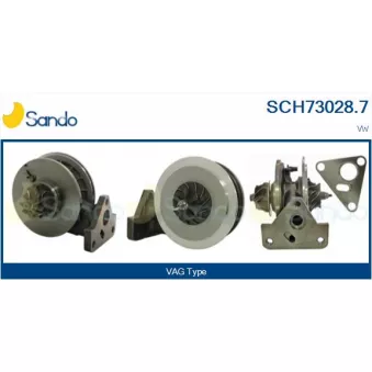 Groupe carter, turbocompresseur SANDO SCH73028.7