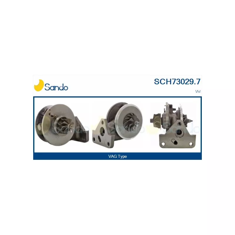 Groupe carter, turbocompresseur SANDO SCH73029.7