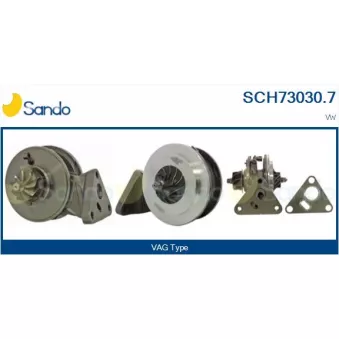 Groupe carter, turbocompresseur SANDO SCH73030.7