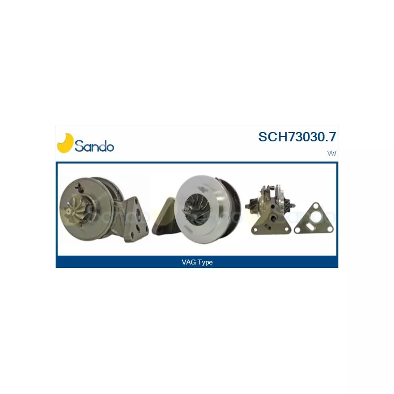 Groupe carter, turbocompresseur SANDO SCH73030.7