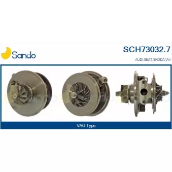 Groupe carter, turbocompresseur SANDO SCH73032.7