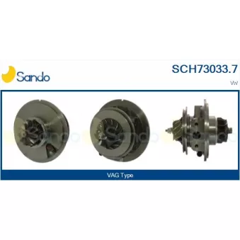 Groupe carter, turbocompresseur SANDO SCH73033.7