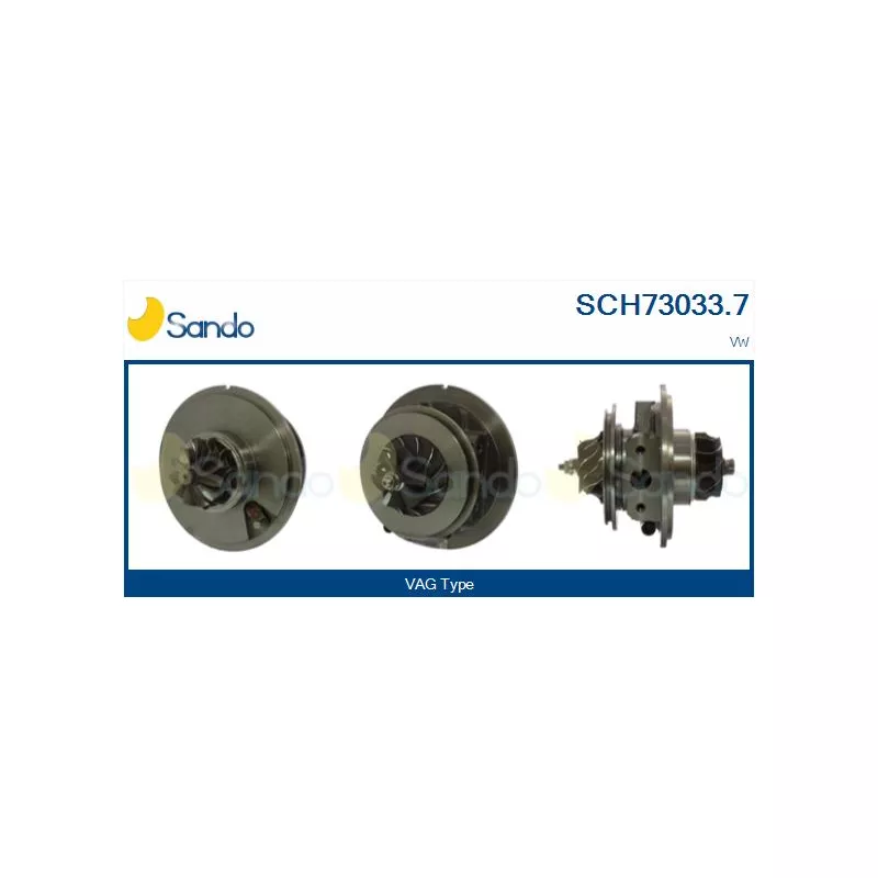 Groupe carter, turbocompresseur SANDO SCH73033.7