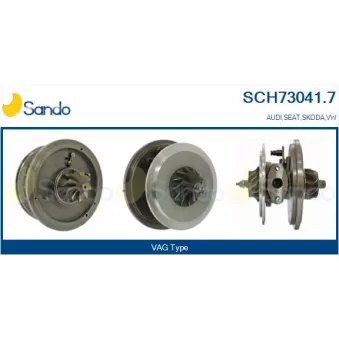 Groupe carter, turbocompresseur SANDO SCH73041.7