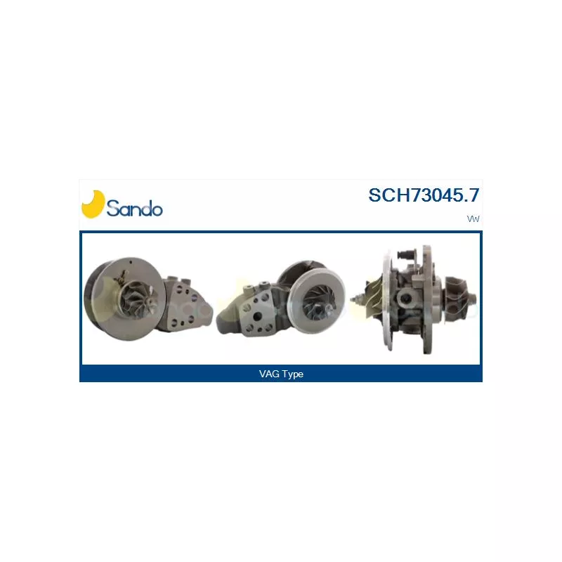Groupe carter, turbocompresseur SANDO SCH73045.7