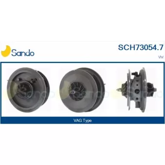 Groupe carter, turbocompresseur SANDO SCH73054.7