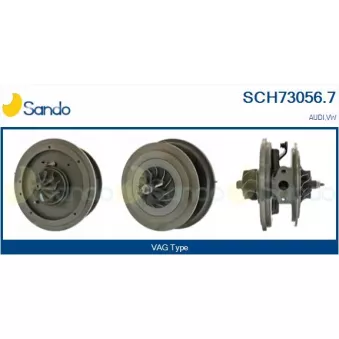 Groupe carter, turbocompresseur SANDO SCH73056.7