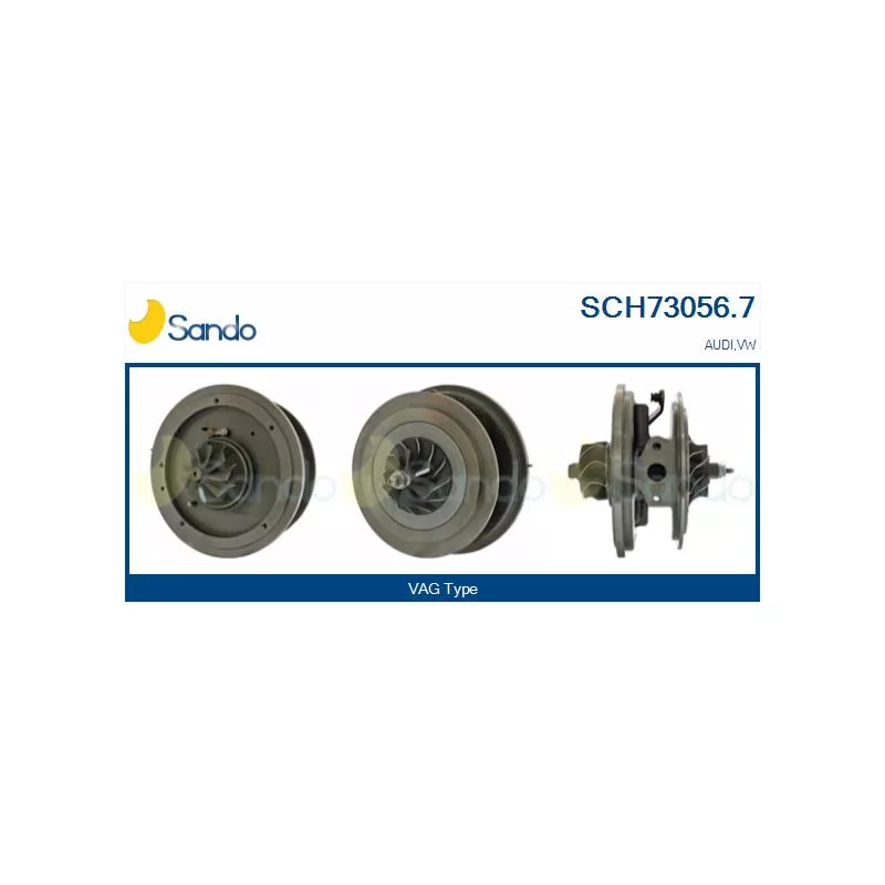 Groupe carter, turbocompresseur SANDO SCH73056.7