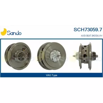Groupe carter, turbocompresseur SANDO SCH73059.7