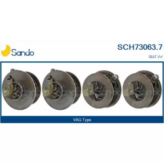 Groupe carter, turbocompresseur SANDO SCH73063.7