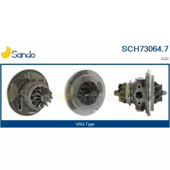 Groupe carter, turbocompresseur SANDO SCH73064.7