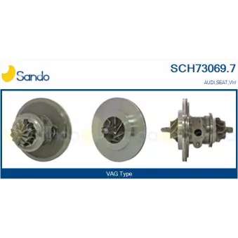 Groupe carter, turbocompresseur SANDO SCH73069.7