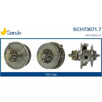Groupe carter, turbocompresseur SANDO