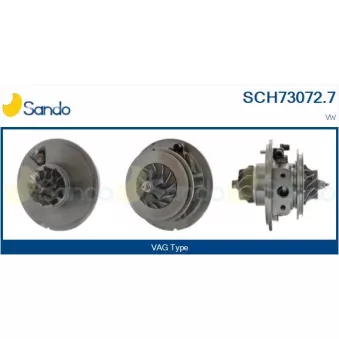 Groupe carter, turbocompresseur SANDO SCH73072.7
