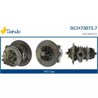 Groupe carter, turbocompresseur SANDO SCH73073.7